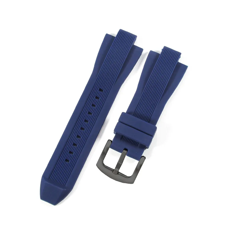 Durable Waterproof Silicone Rubber Watchband Strap Bracelet