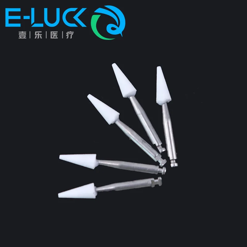 10 Pz Dentale Punta Di Diamante Lucidatore 2.35mm Gambo Rotary