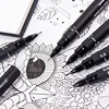 Uni PIN-200 Drawing Hook Pen Sketching Waterproof Needle Gel Pens 3/6/12pc Multiple Sizes of Pen Tips Hand-drawn Comic Design 5