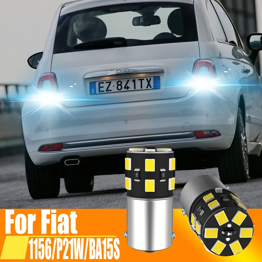 2 Pz P21W Led Luce Di Retromarcia Lampada Di Retromarcia 1156 7506 Ba15S Fendinebbia Posteriore Per Fiat Ducato Punto Evo 500 Panda Grande Bravo 2 Dob