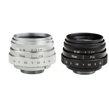 Micro fotocamera singola con trasferimento con attacco C per ritratto sfocato con apertura ampia da 35 mm F1.6