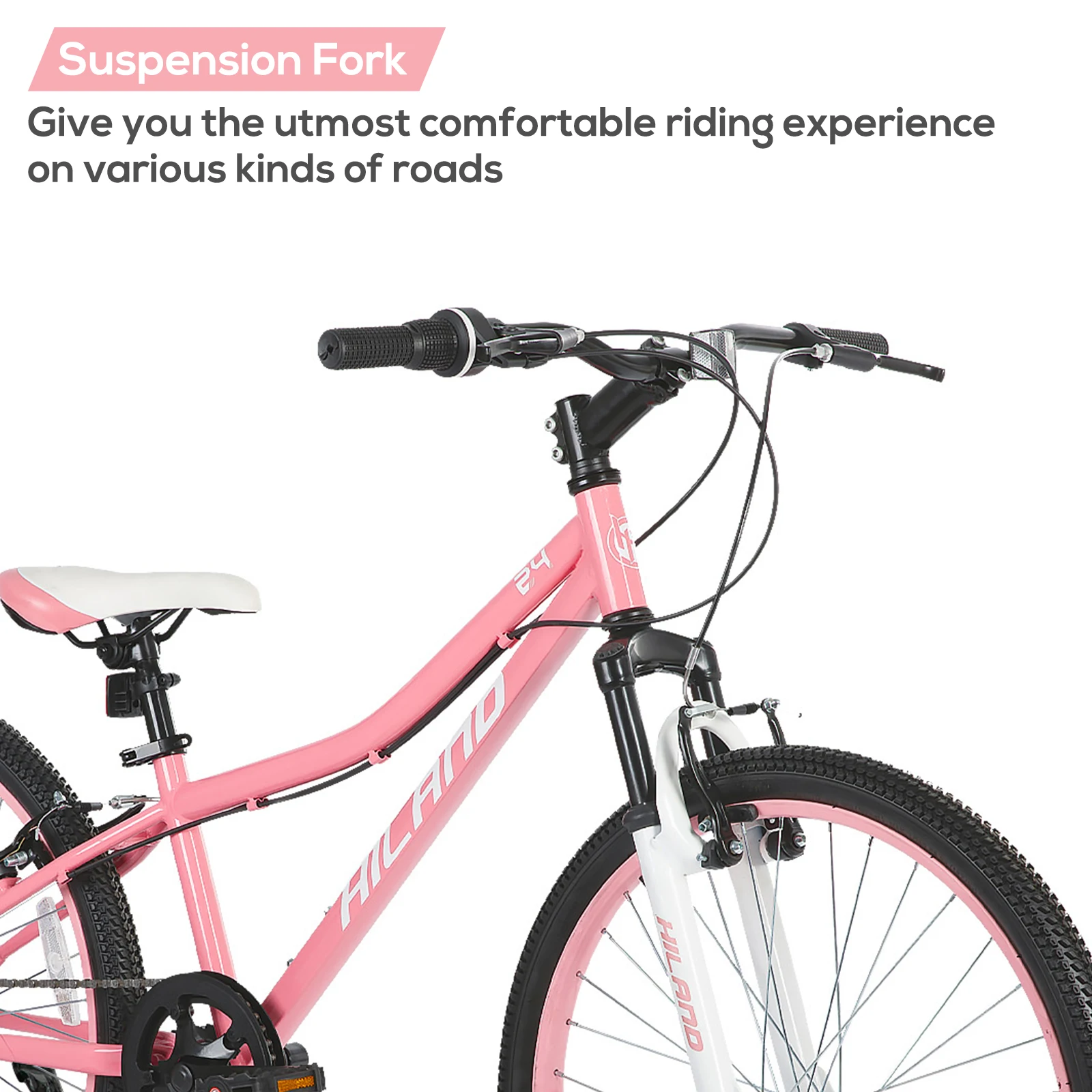 24 Inch Mountain Bike for Kids Age 7 4