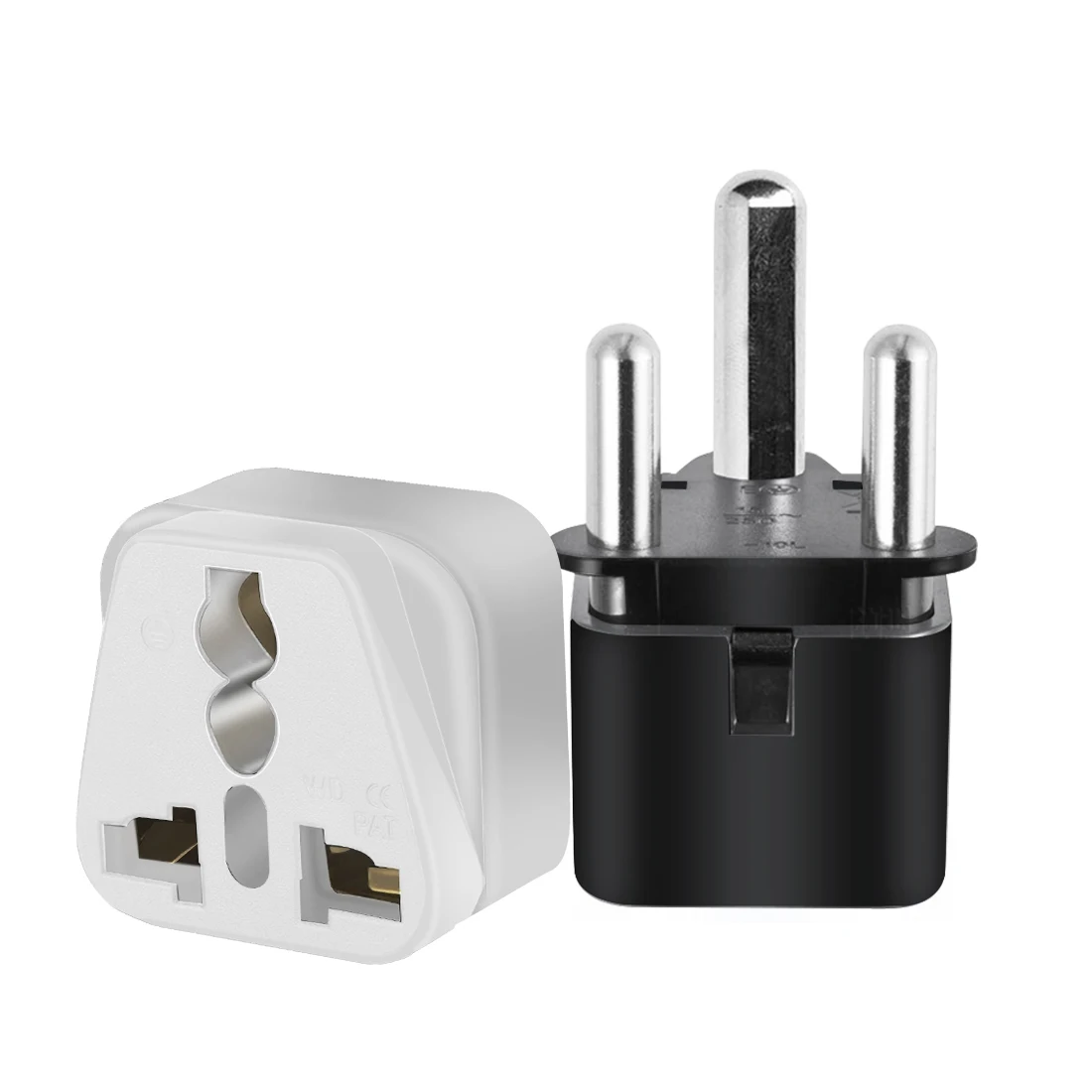 JORINDO Universal UK USA Europe AU RU to Ture South Africa Big 15A 250V 3 Pin Travel AC Power Plug Adapter Type M Plug
