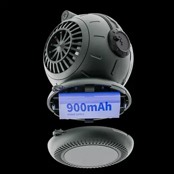 Cute LED Astronaut Speaker Wireless Bluetooths Mini Outdoor Speaker 900mAh Hands-Free Calling Speaker Device ForCamping Outdoor 4