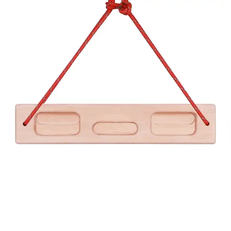 Climbing Fingerboard Climbing Hangboard Strength Training Sports Pull-up Indoor and Outdoor Exercise Equipment Easy to Carry