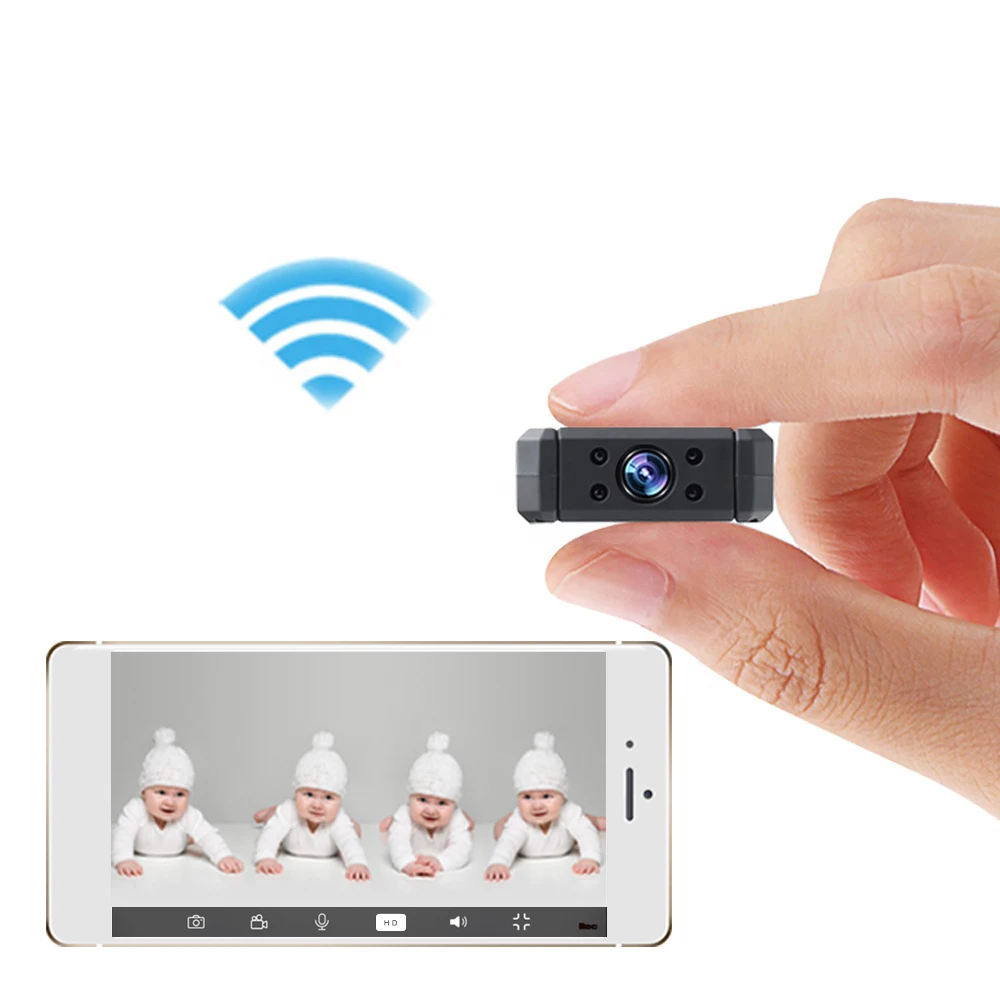 

MD90 Wifi micro camera IP HD camcorder Night Vision Mini DVR Bike APP Motion Detection Cam mini video