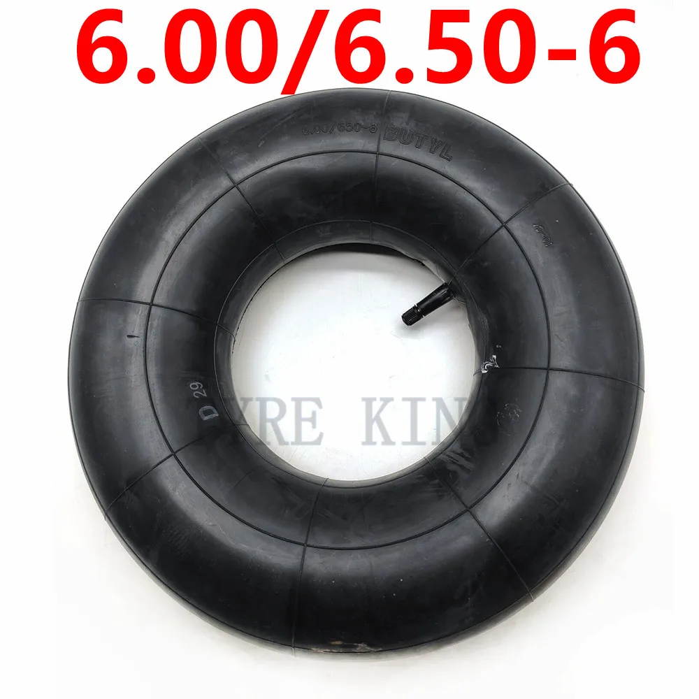 

6.00/6.50-6 Inner Tube 6.00-6 6.50-6 Inner Camera for Electric Scooter, Kart, Golf Cart, Mower, ATV Butyl Rubber Tyre