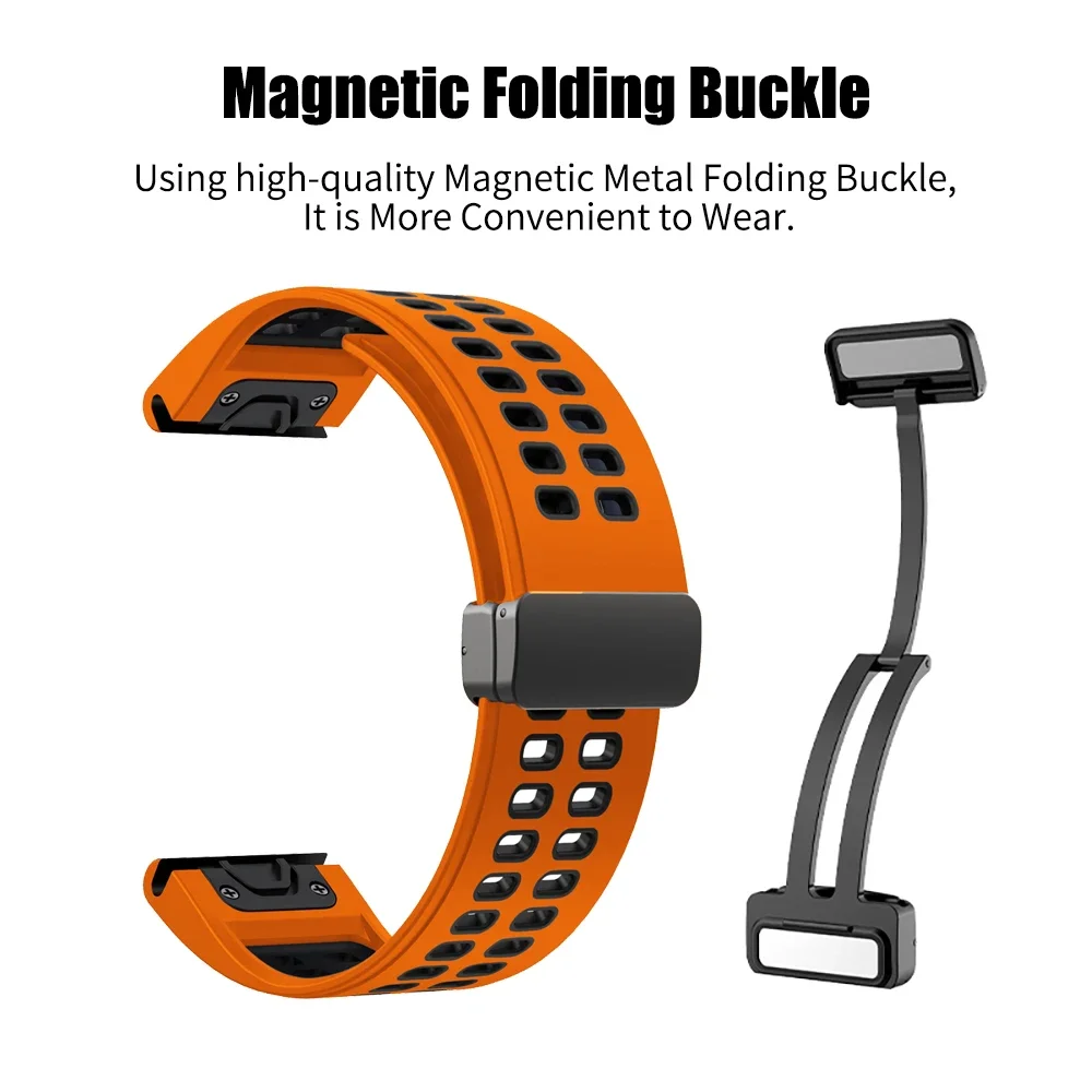 QuickFit Silicone Magnetic Buckle Strap - 2026 Edition