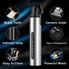 Beard Trimmer for Men Professional Hair Clippers Zero Gapped Hair Trimmer Cordless USB Rechargeable Easy To Hold and Use Clipper 4