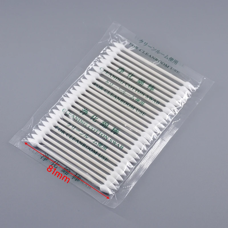 

50/100pcs Disposable Dust Free Cleaning Swab Cotton Stick For AirPods Earphone Headphone Phone Charge Port Accessories