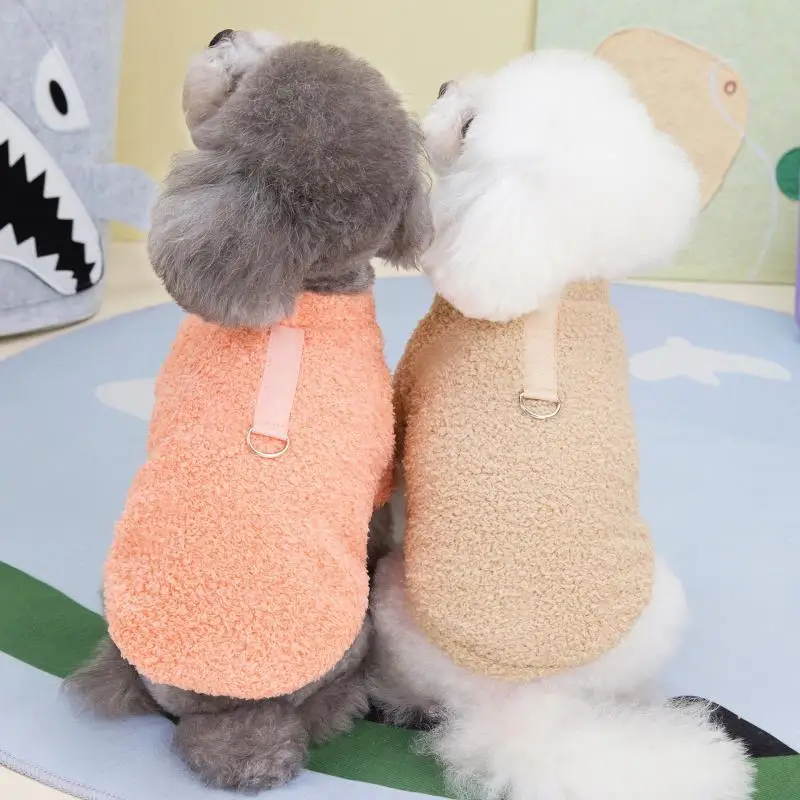 Warm Plush Pet Jacket 2