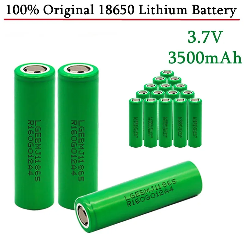 

1-10PCS 100% Original MJ1 3.7 v 3500 mah 18650 Lithium Rechargeable Battery For Flashlight batteries for MJ1 3500mah battery