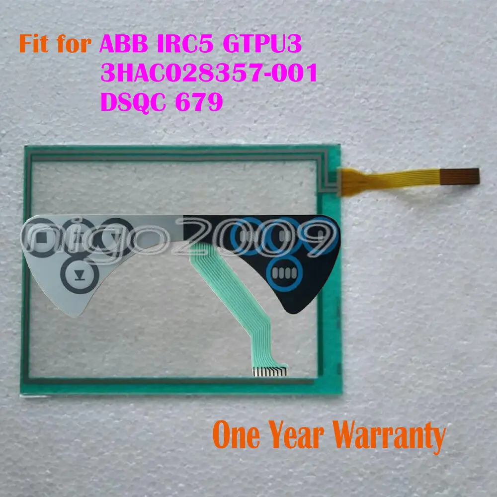 

for ABB IRC5 GTPU3 3HAC028357-001/DSQC 679 Flex Ribbon Touch Screen Glass+Keypad