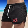 Swimwear Summer Swimming Trunks Pockets Sports Shorts Men Quick Dry Surfing Men's Beach Shorts Beachwear 2024 Breathable Male 2