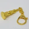 Feng Shui Bejeweled Five Element Pagoda Amulet Keychain 4