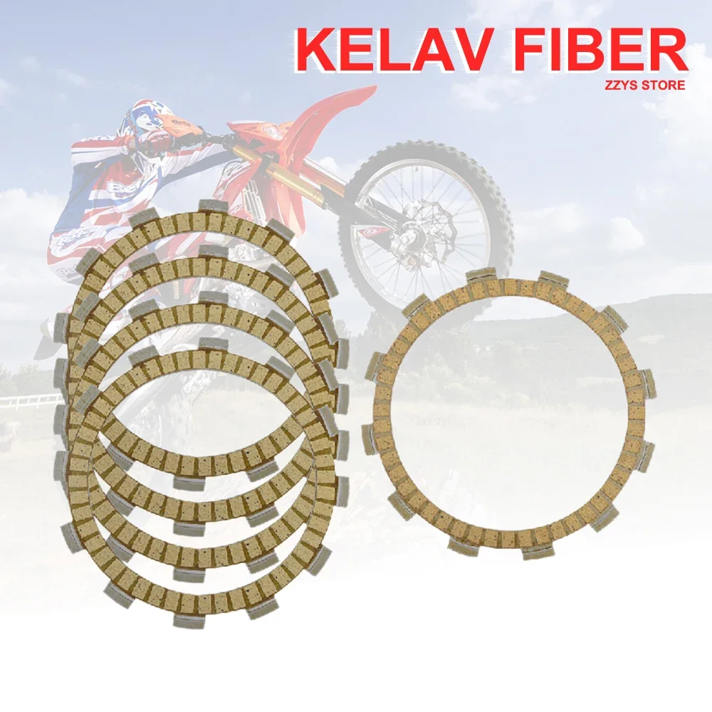 

Motorcycle Accessories Kelaf Fiber Friction Clutch Plate Set For SUZUKI GZ250 Marauder AR 99-04 GW250 Inazuma 2013-15 GW GZ 250