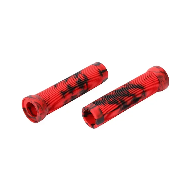 Rubber Mtb Bike Grip Bicycle Handle Bar Cuffs Cover Anti-slip Tricycle Skateboar