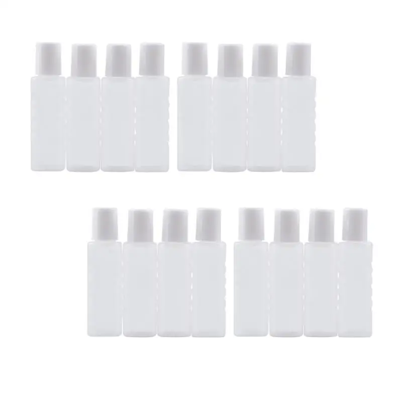 20 Pcs Empty Contact Lens Solution Small Squeeze Solution Container Refillable Bottles Travel Bottle Care Accessories