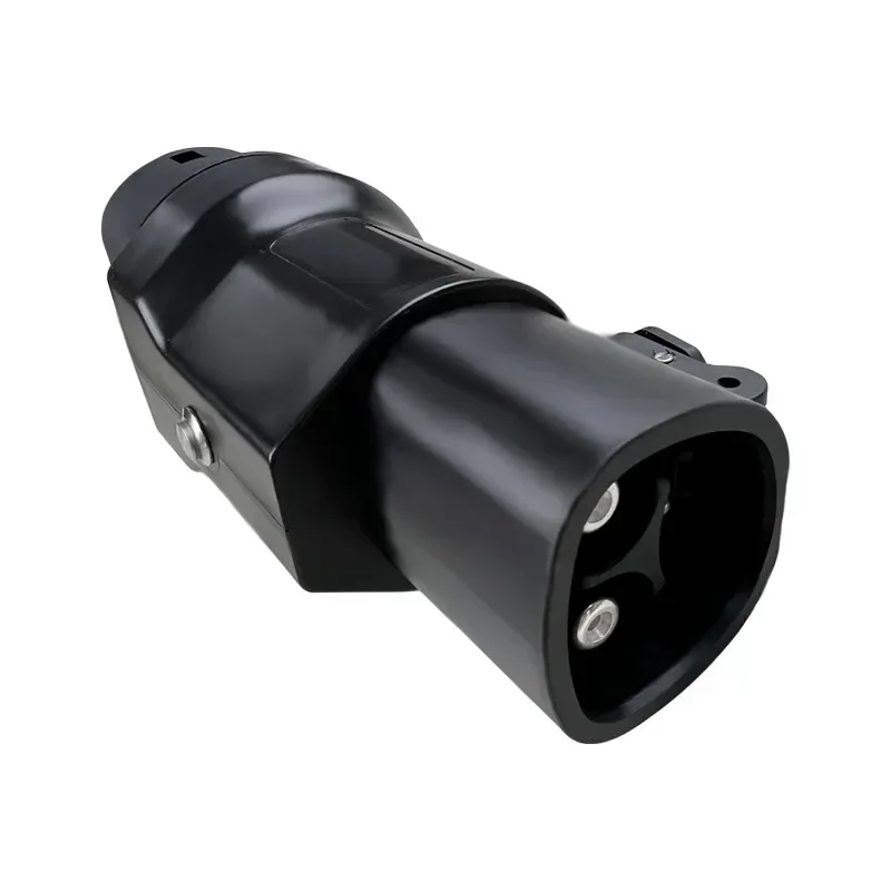 Tesla to Type2 IEC62196-2 Adapter Max 32A 7kw 240V EVs Charging Adapter with Anti-Drop Lock