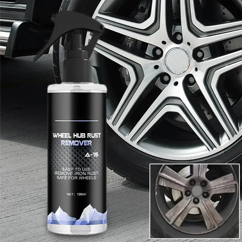 Car Wheel Cleaner Auto Rim Degreaser Spray Brake Dust Remover Automotive Wheel Care Car Detailing Supplies For SUV Sedan Trucks