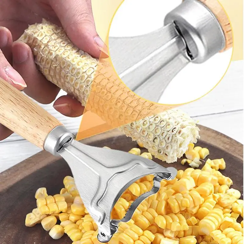 

Vegetable Stainless Steel Corn Peeler Melon Potato Carrot Cucumber Multifunction Grater Portable Peeler Slice Home Kitchen Tool