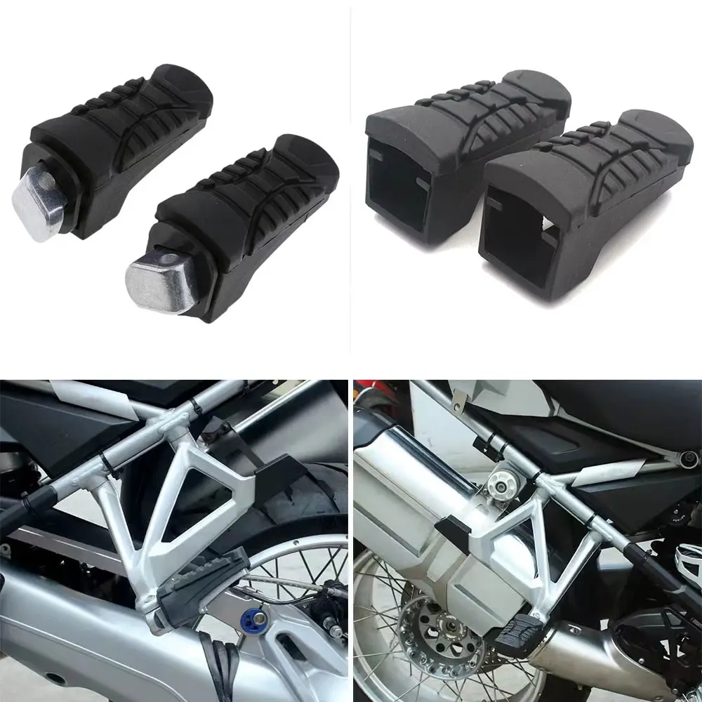 Repose-Pieds Passager Moto Universel Pliable 90° – Aluminium Antidérapant – Fixation 8 Mm – Confort & Style