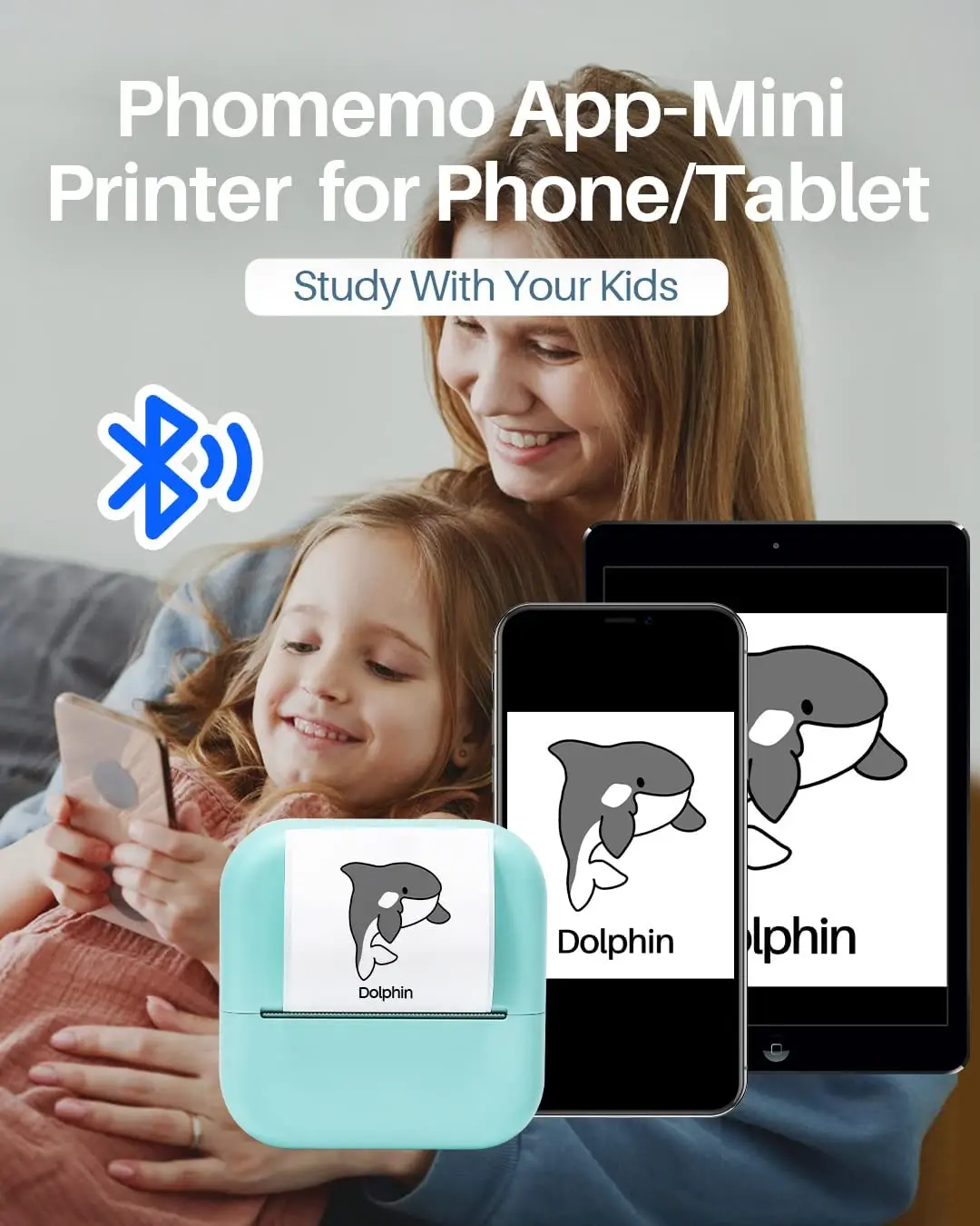 Pmo M02P インクレスプリンター ブラック/グリーン