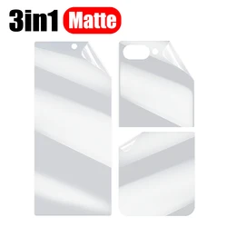 Matte Hydrogel 6 - in - 1 Full Cover Anti - Scratch Protective Film for Galaxy Z Flip 8 (3in1)