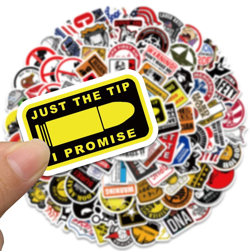 98PCS Funny Hard Hat Brand Sign Cool Sticker Construction Workers Helmet Motorcycle Car Tools Laptop Bicycle Gift Stickers 4