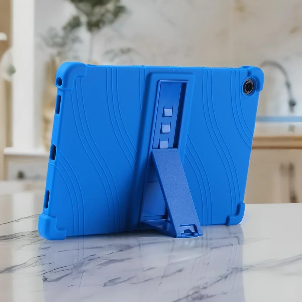 

Case For Lenovo Qitian K10Pro TB-226XC TB-223FC Tablet Safe Shockproof Silicone Stand Cover