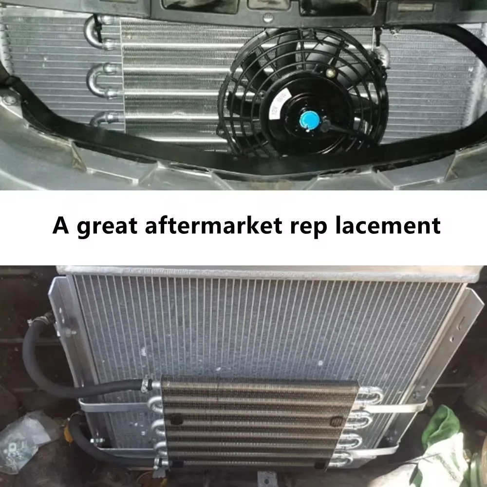 2Row 4Row 6Row 8Row 10Row Aluminum Oil Cooler Kit Oil Radiator Car Auto Transmission Engine Auto-Manual Radiator Converter oil cooler kit