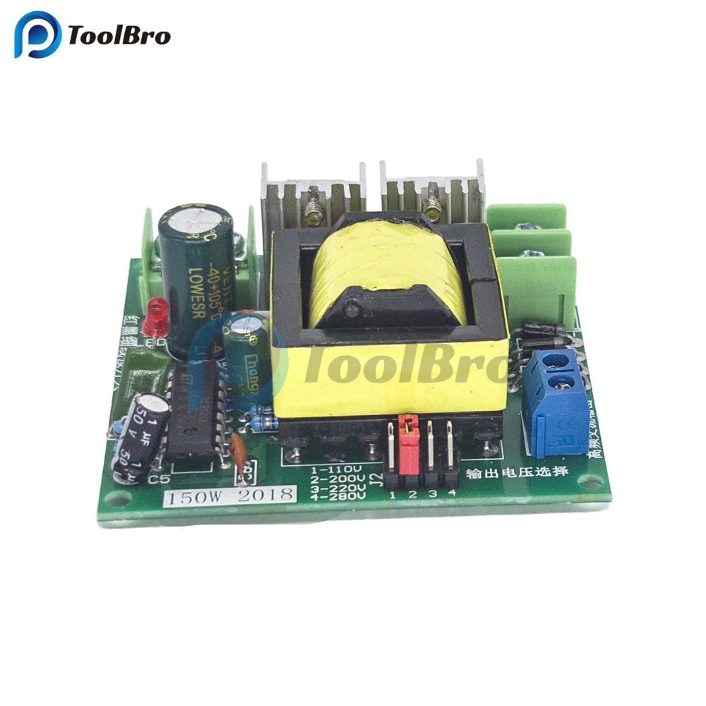 150W DC-AC Power Inverter DC 12V a AC 110V 220V Step Up Boost Converter regolatore di tensione alimentatore Booster Inverter per auto - immagine 3