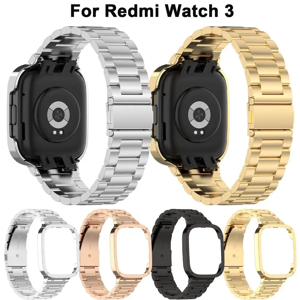 

Новый защитный ремешок для часов, металлический браслет из нержавеющей стали для Redmi Watch 3