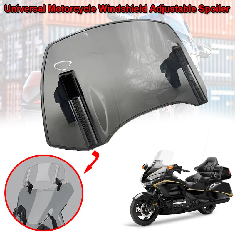 GoldWingF6BMotorcycleWindshieldExtensionAdjustableSpoiler
