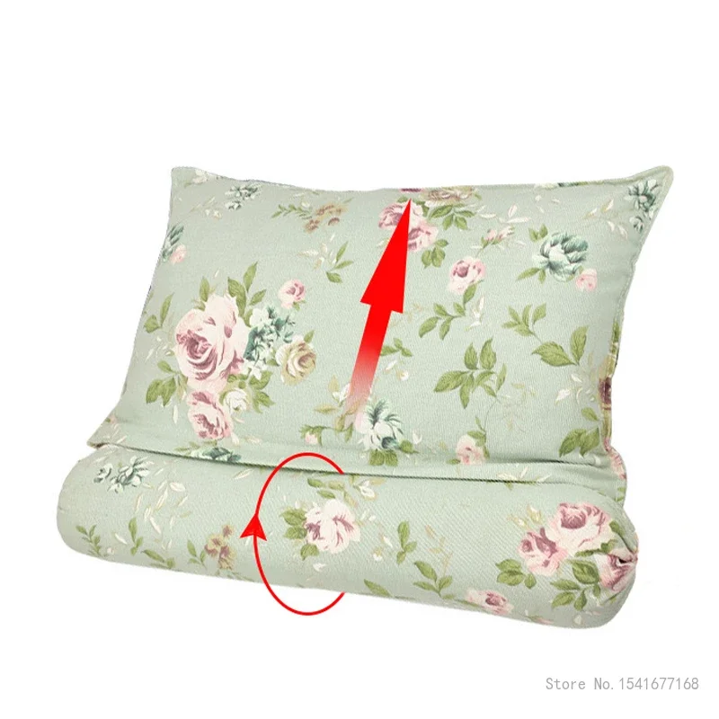 Wormwood Orthopedic Pillow, Cervical Protection, Printing Pillows for Sleeping, Neck Massage Pillow, 1.6 kg, 6 Colors, 1Pc