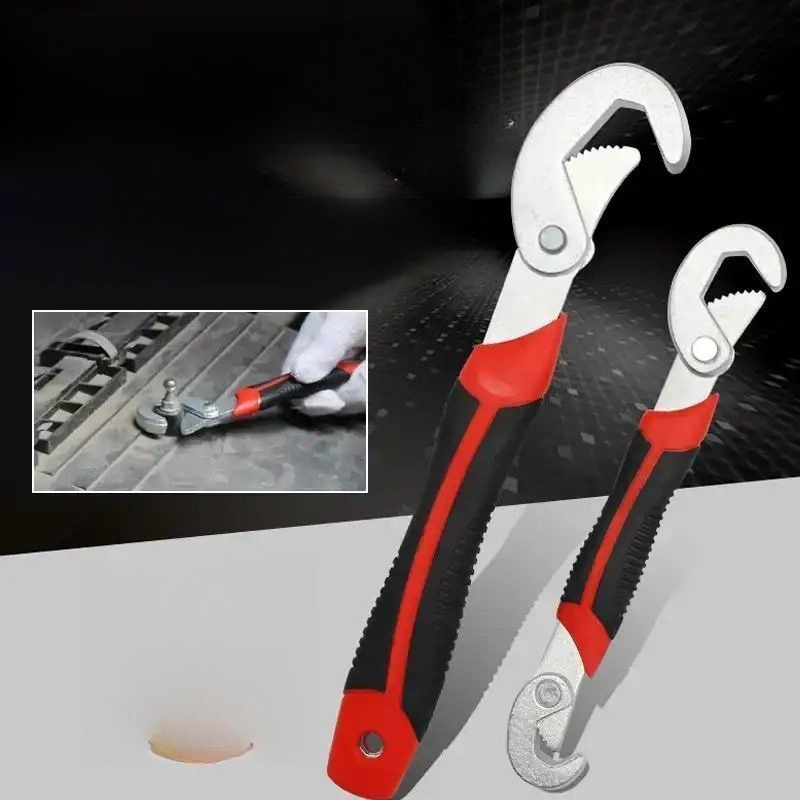 Wrench Open-end Combination Household Bathroom Repair Live-open Water Pipe Convenient Locking Wrench Hardware Tools