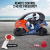 2.4G Remote Control Tricycle Stunt Motor Car Spray High Speed RC Three-Wheeled Motorcycle Colorful Light with Rider Doll Kid Toy 5
