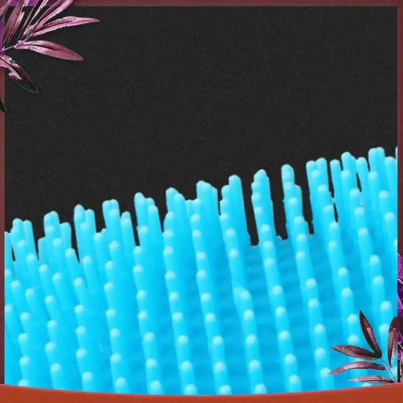 Dishwashing Gloves Pet Bath Massage Hair Removal Gloves Sky Blue & Pink Silica Gel For Washing Dishes,Reusable