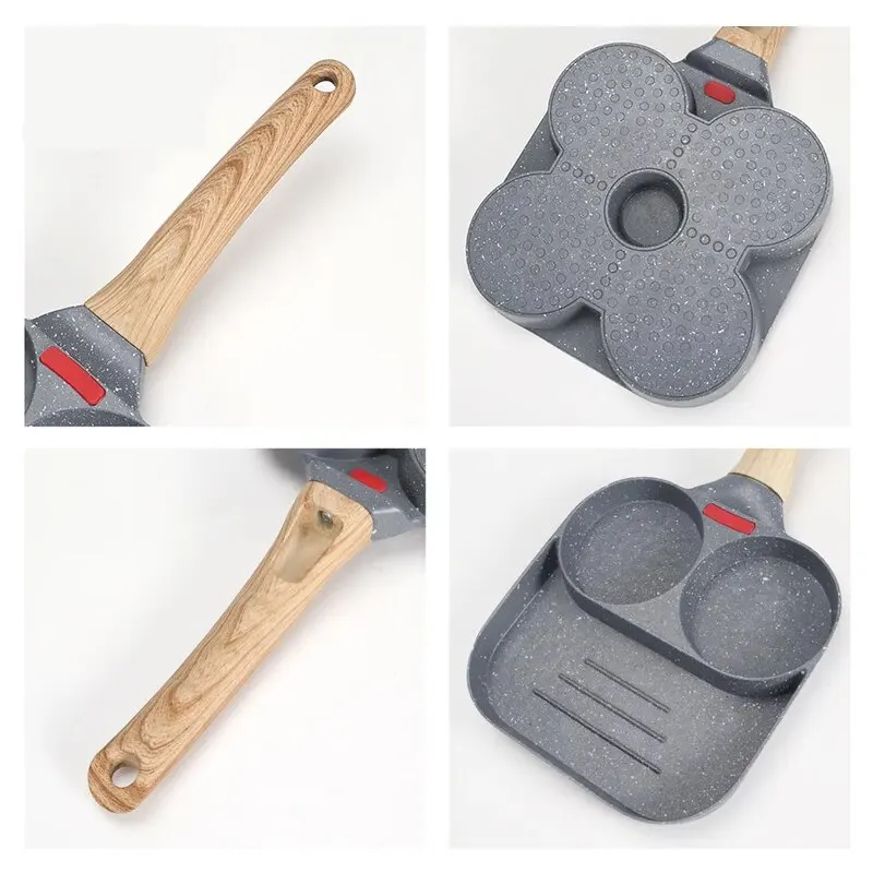 Omelet Pan Non-stick 3 Hole/4 Hole