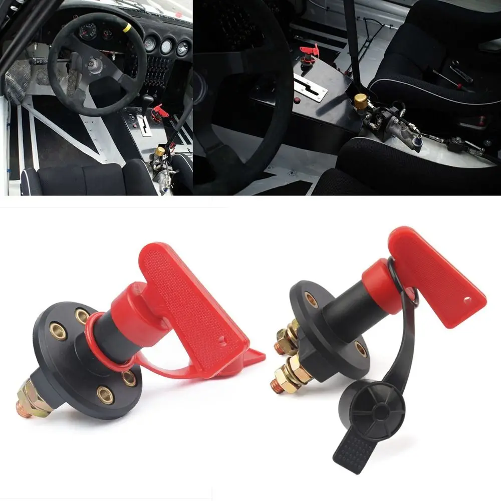 Pratico Auto Universale 12V Heavy Duty Cut Off Power Car Battery Isolator Master Kill Switch