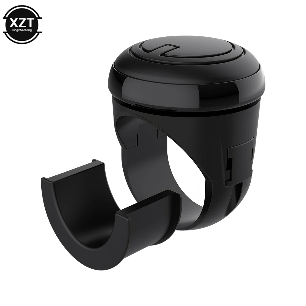 Turning Steering Wheel Spinner Knob 360 Degree Rotation Metal Bearing Power Handle Ball Shaped Booster Universal Fit