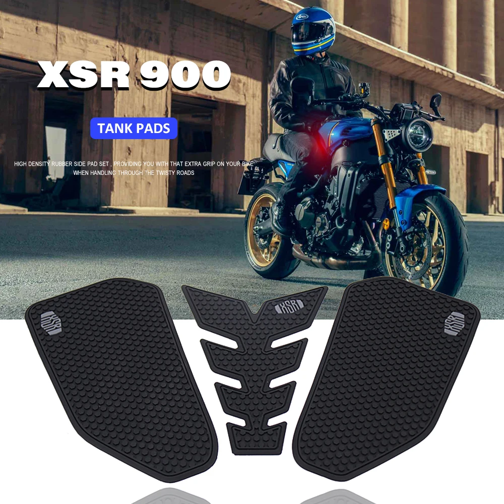 2022 2023 Per Yamaha Xsr900 Xsr 900 Xsr900 Moto Tankpad Anti-Slip Tank Pad Adesivi Di Protezione Pastiglie Serbatoio Laterale Pad Di Trazione