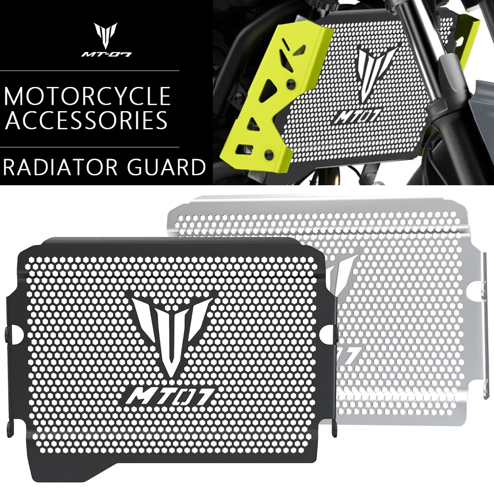 

FOR Yamaha MT-07 MT07 MT 07 2018-2022 2023 2024 FZ-07 FZ 07 2018-2020 Motorcycle Radiator Guard Protection Grille Grill Cover