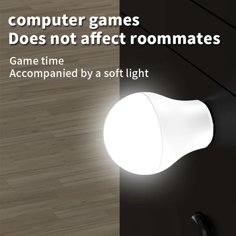 USB Light Plug Book Light LED Lamp Computer Mobile Power Charging USB Book Lamps LED Eye Protection Mini Night 5V 1A