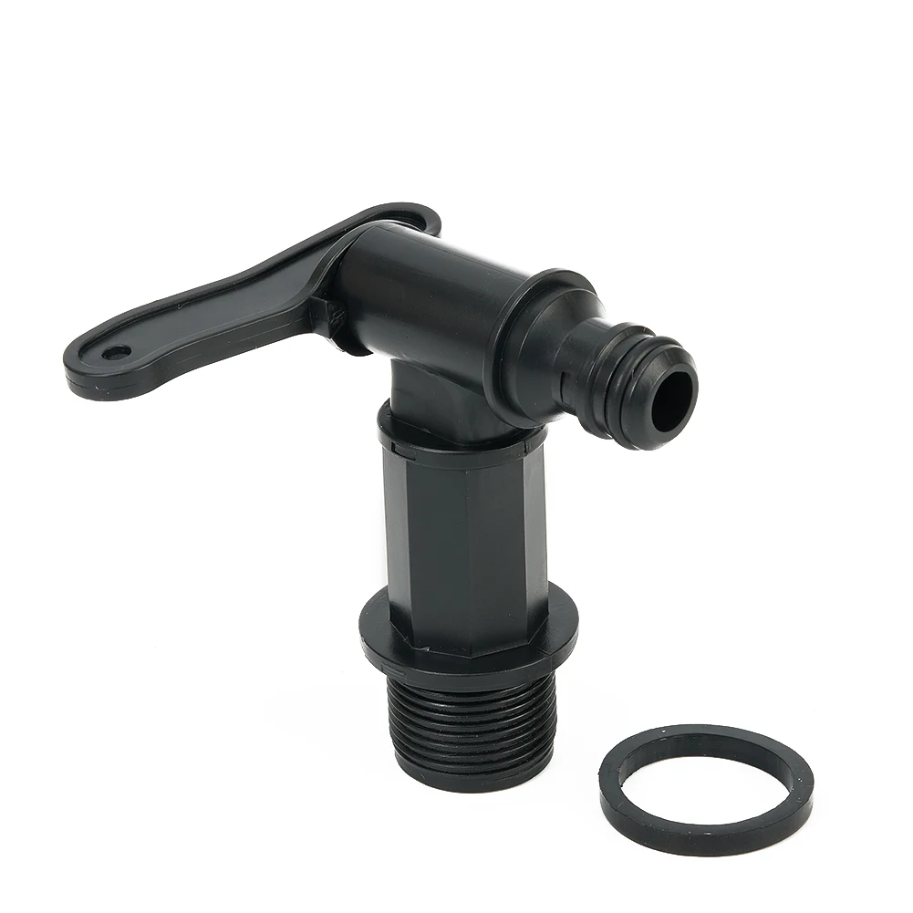 Drain Tap Hose Adapter This Tap Is Suitable To Replace Fresh And Waste Water Tank Taps On Most Makes Of Camper Vans for camper rv trailer boat gas bottle carry auxiliary tools 20lb gas tank squeeze bracket j shape hook kits
