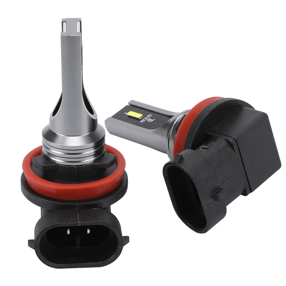 2개 H11 H8 9006 HB4 LED 주간주행등 안개등 BMW E39 E81 E87 E90 E91 E92 E46 E60 F10 F30 E84 F48 E65 F01 E83 F25 X5 E53 E70용