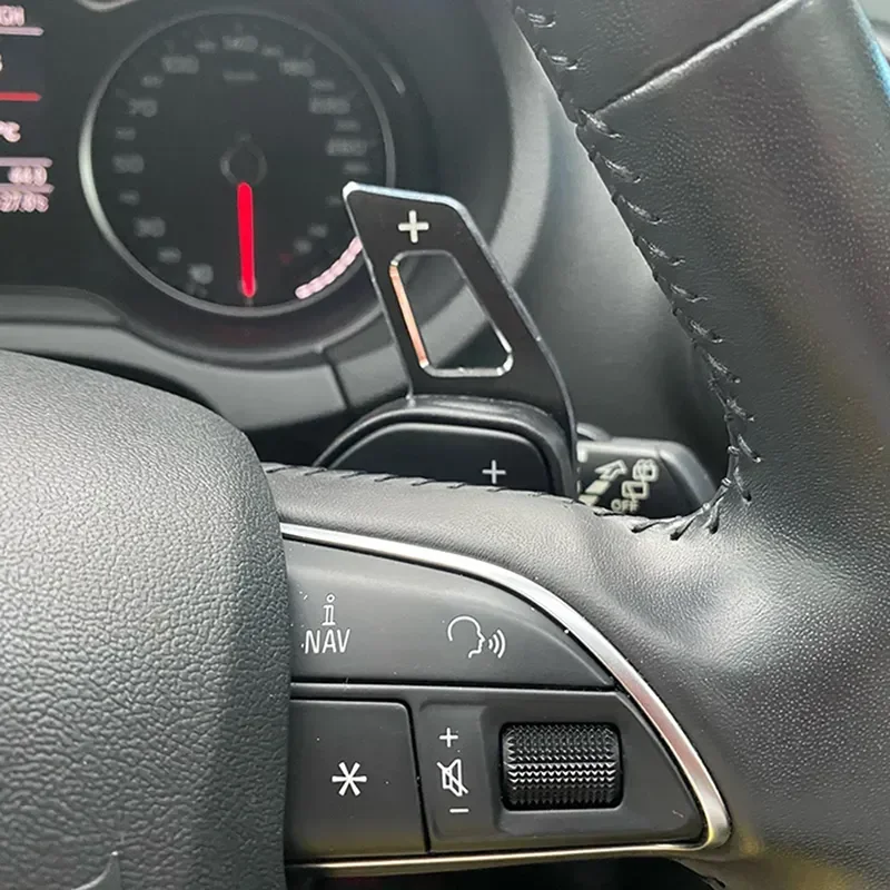 

Автомобильное рулевое колесо DSG переключение весла удлинитель наклейки для Seat Alhambra Ateca Leon 5F FR Tarraco Ibiza 6P Cupra ST аксессуары