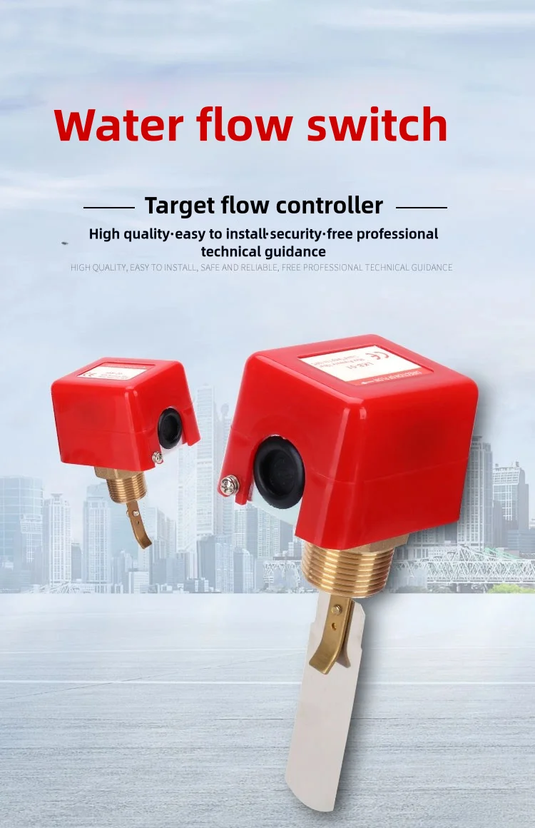 G1/2 HFS-15 Target Flow Controller Paddle Flow Switch SPDT Stainless Steel Liqui