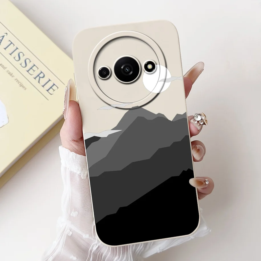 2024 New Fashion Flower Square Silicone Camera Lens Protective Cover