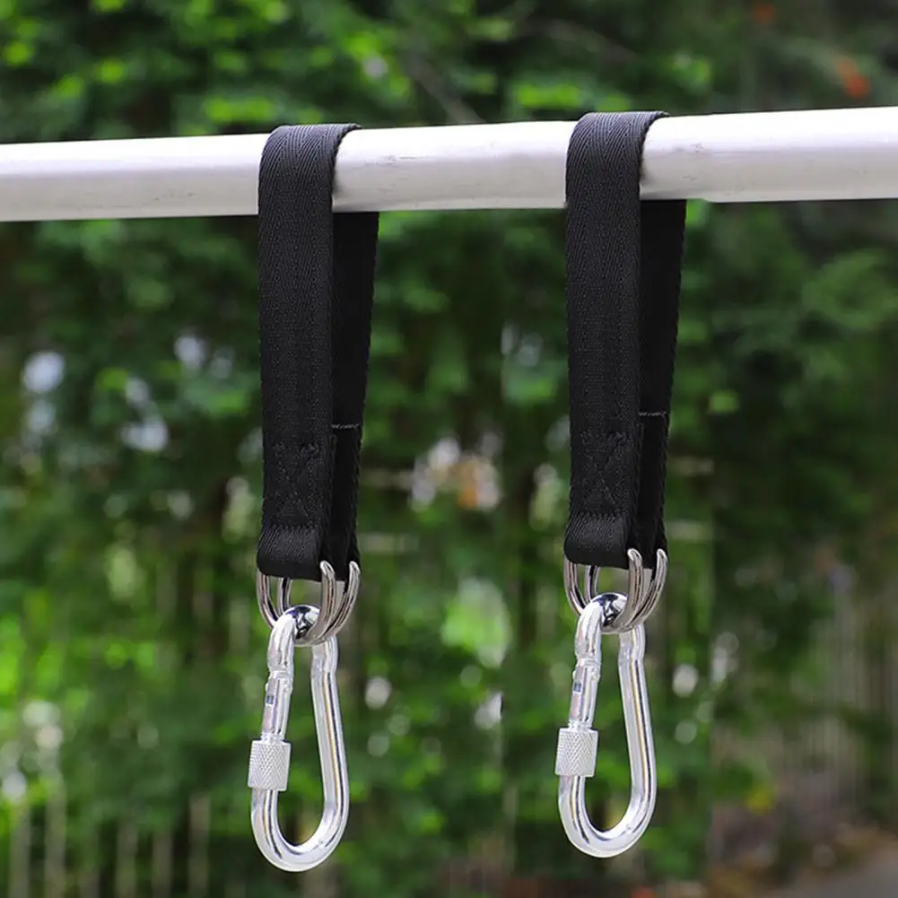 33.5cm Tree Swing Straps Fitness Pull Up Hanging Straps Attachment For Hammock Plank Gym Cable Machine Home Storage Holder Belt